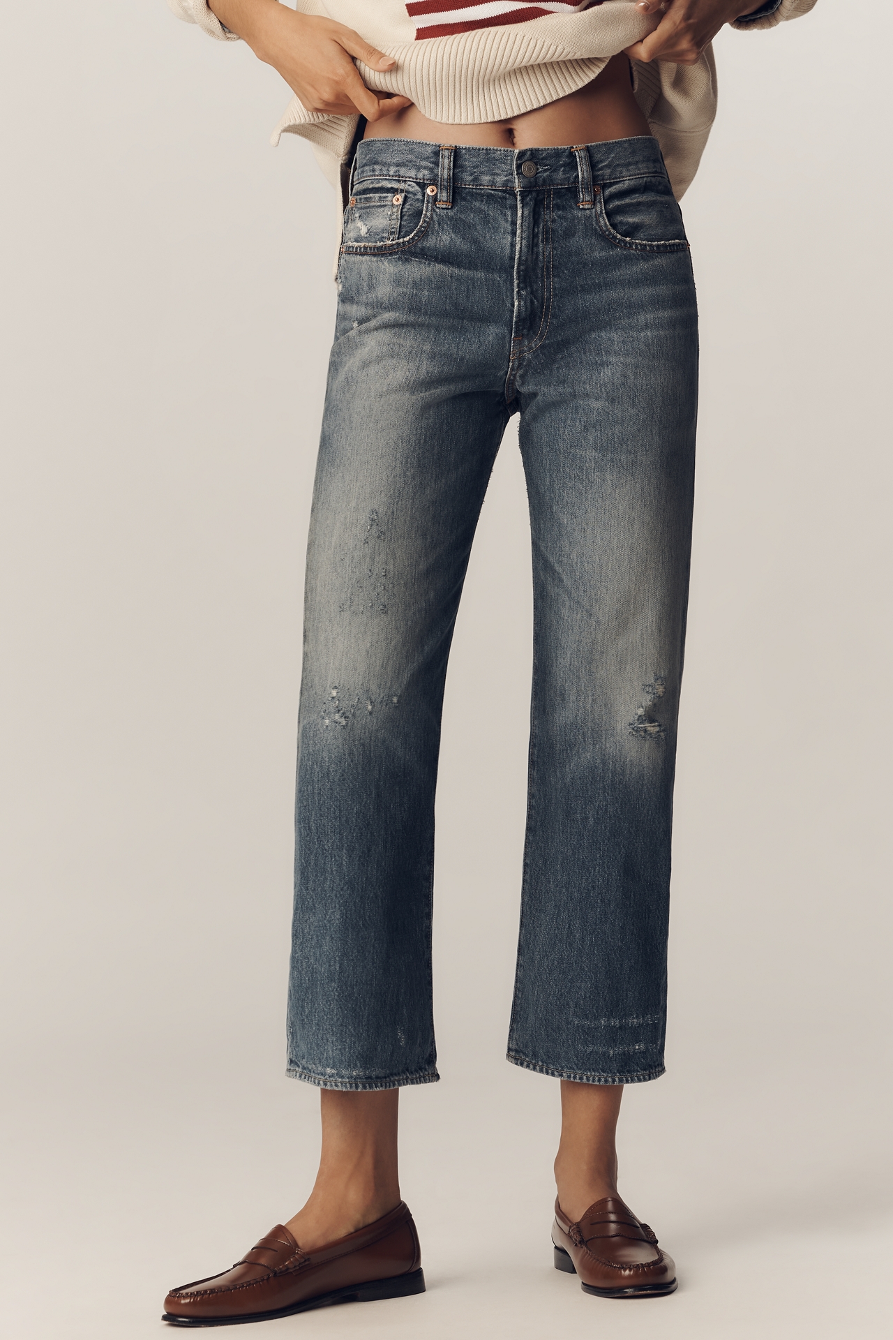 Denimist Lindsay High-Rise Slim Jeans