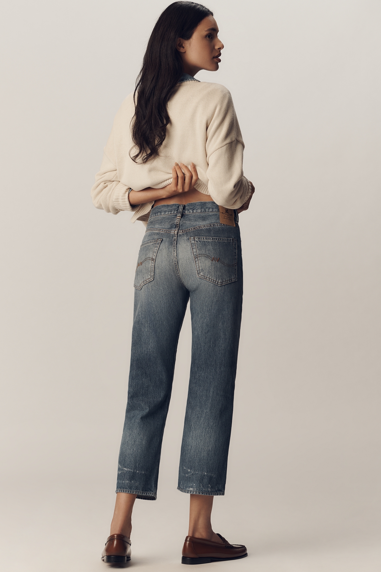 Denimist Lindsay High-Rise Slim Jeans