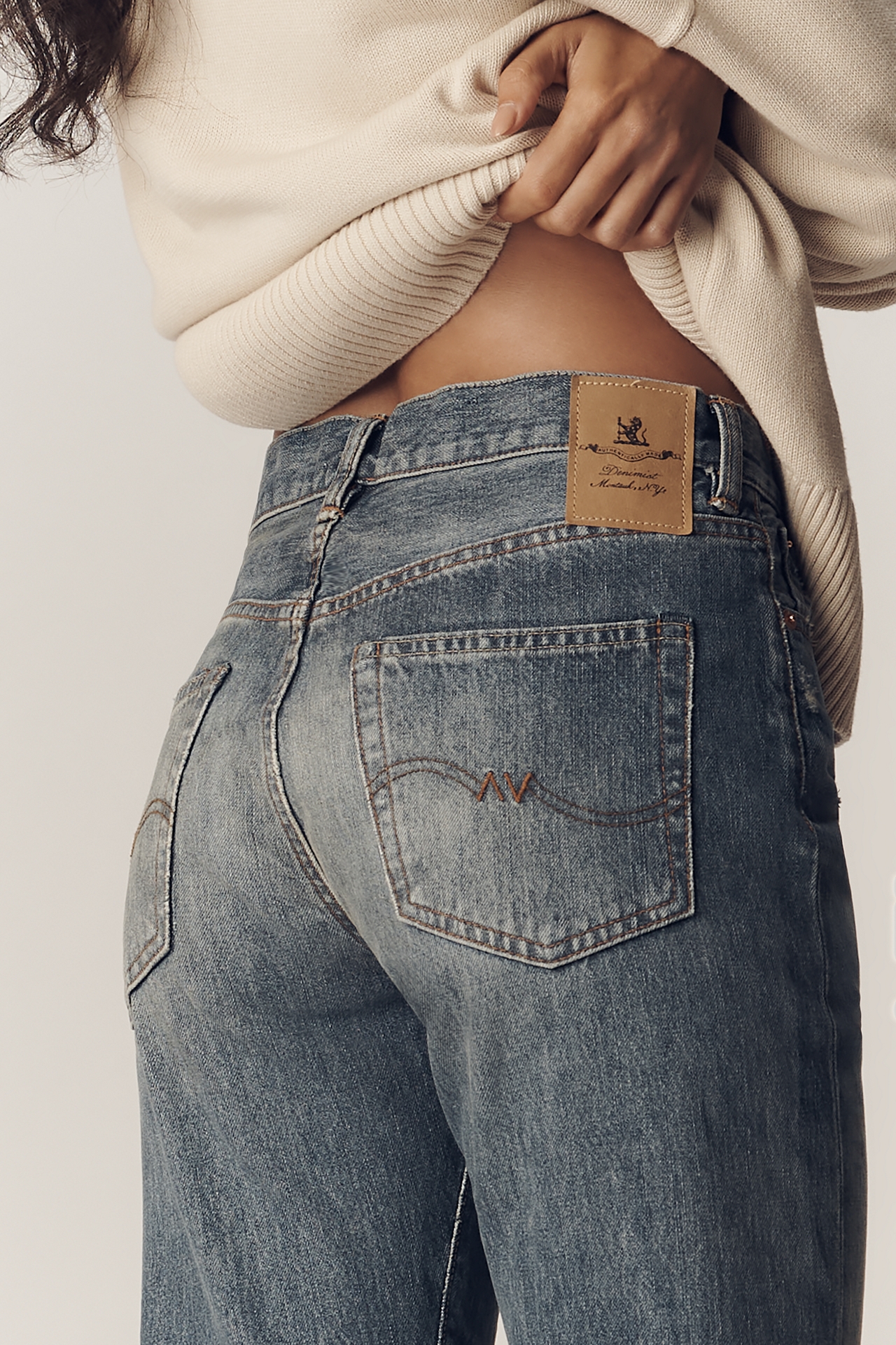 Denimist Lindsay High-Rise Slim Jeans