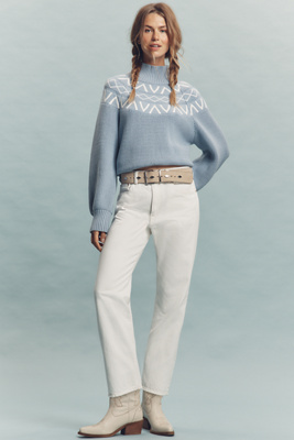 Denimist Lucy Mid-rise Relaxed Jeans In White