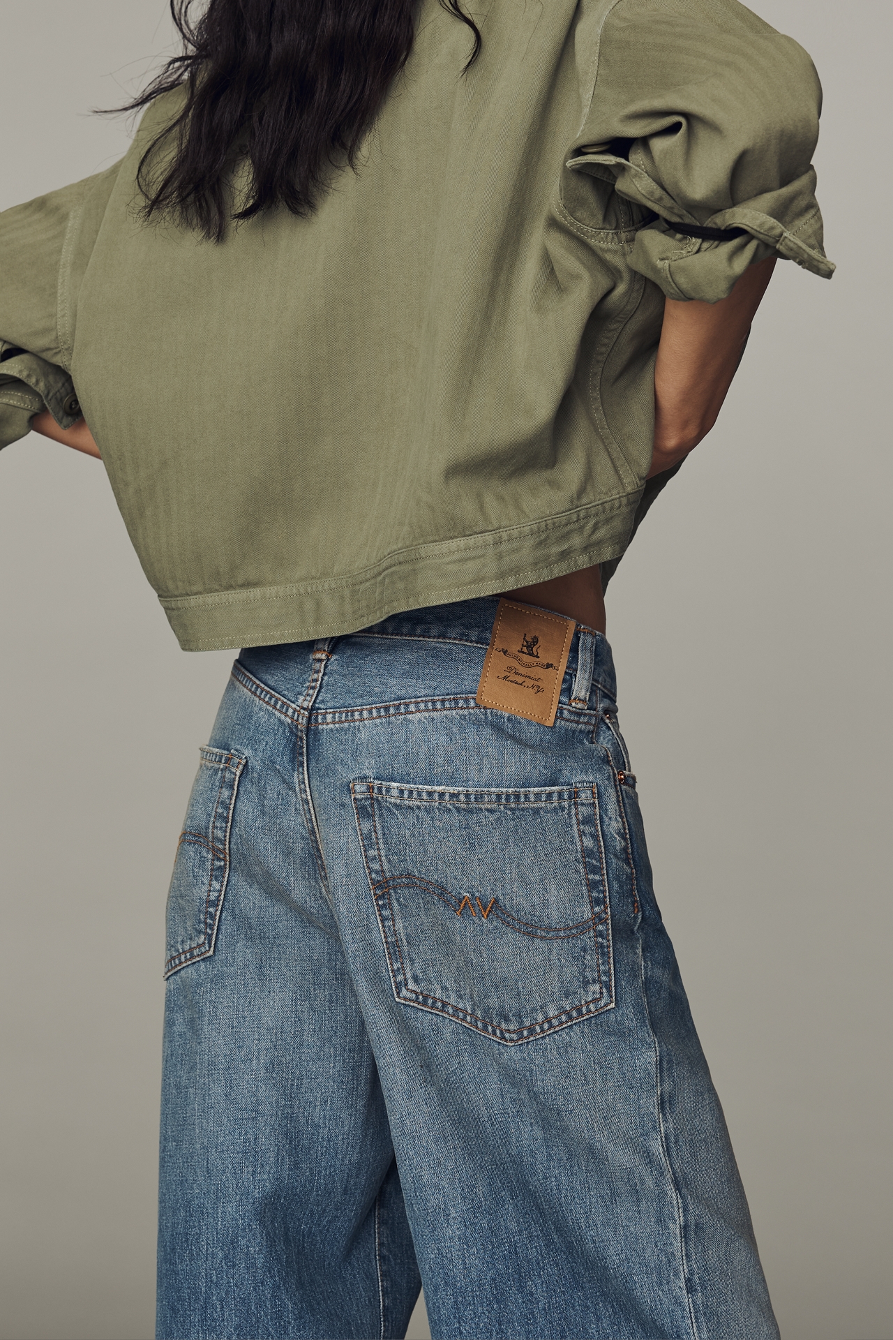 Denimist Teri High-Rise Wide-Leg Jeans