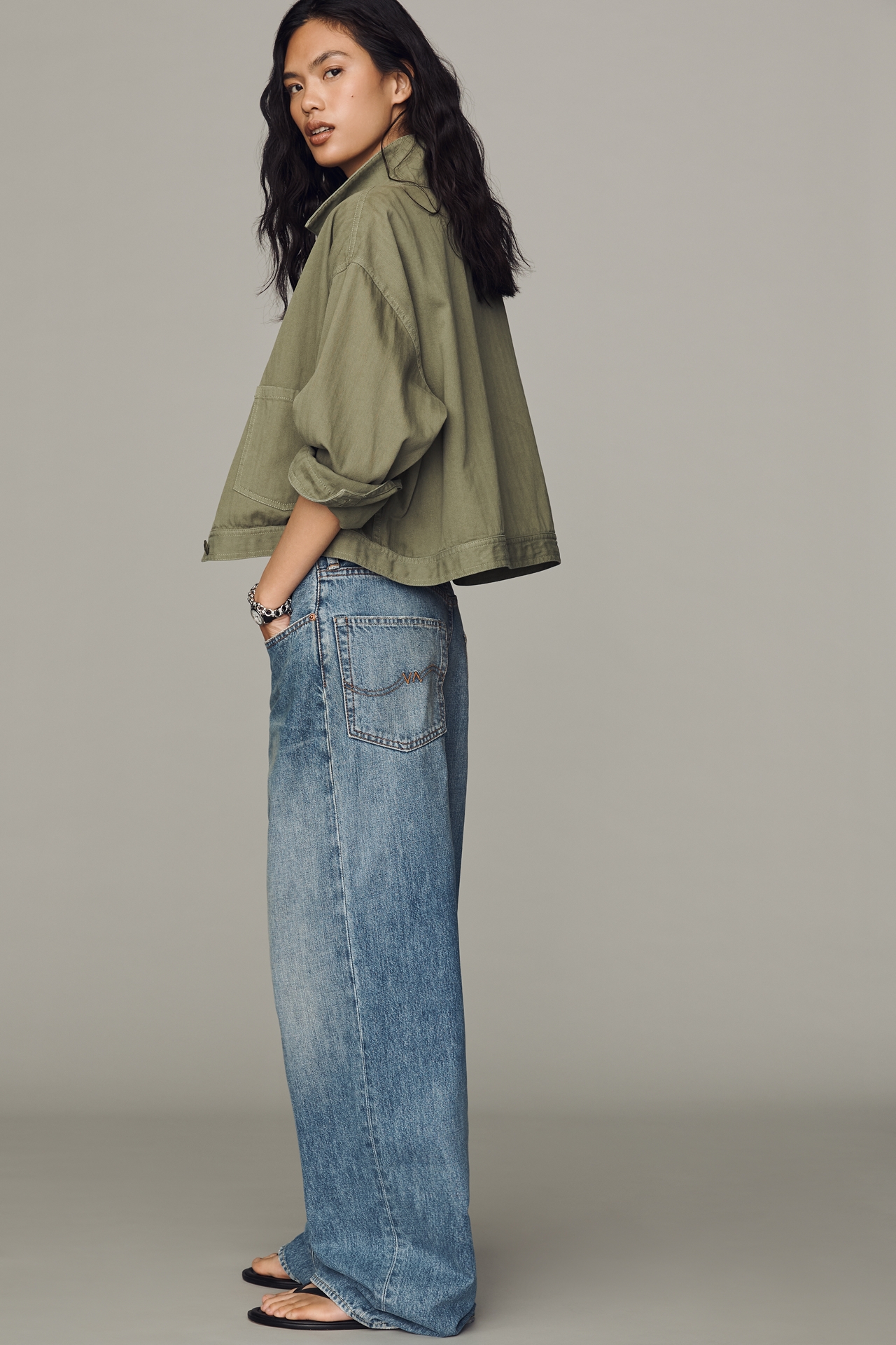 Denimist Teri High-Rise Wide-Leg Jeans