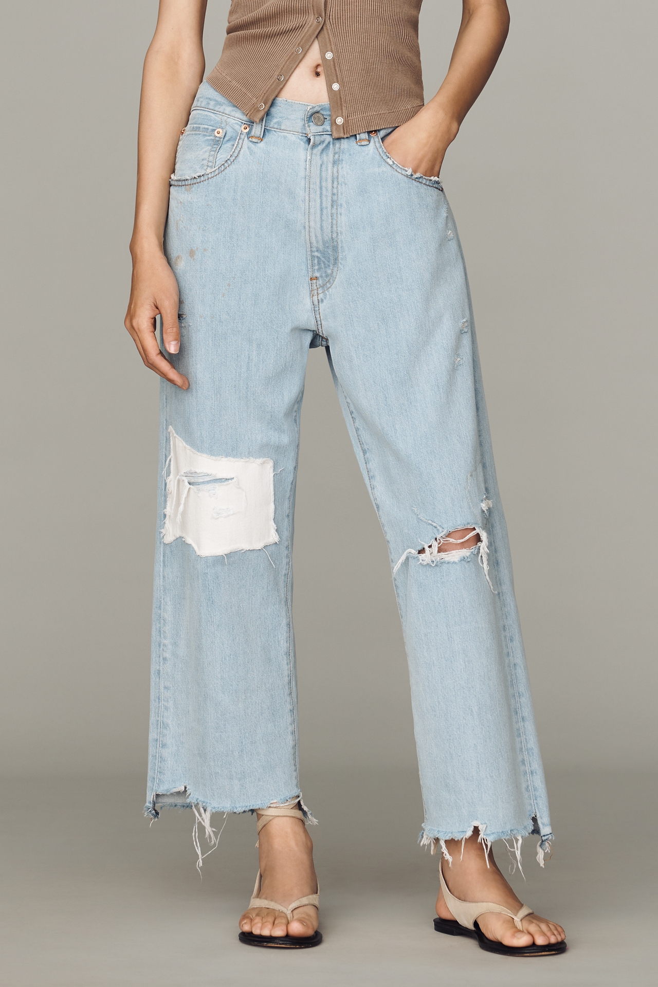 Denimist Haisley High-Rise Relaxed Jeans