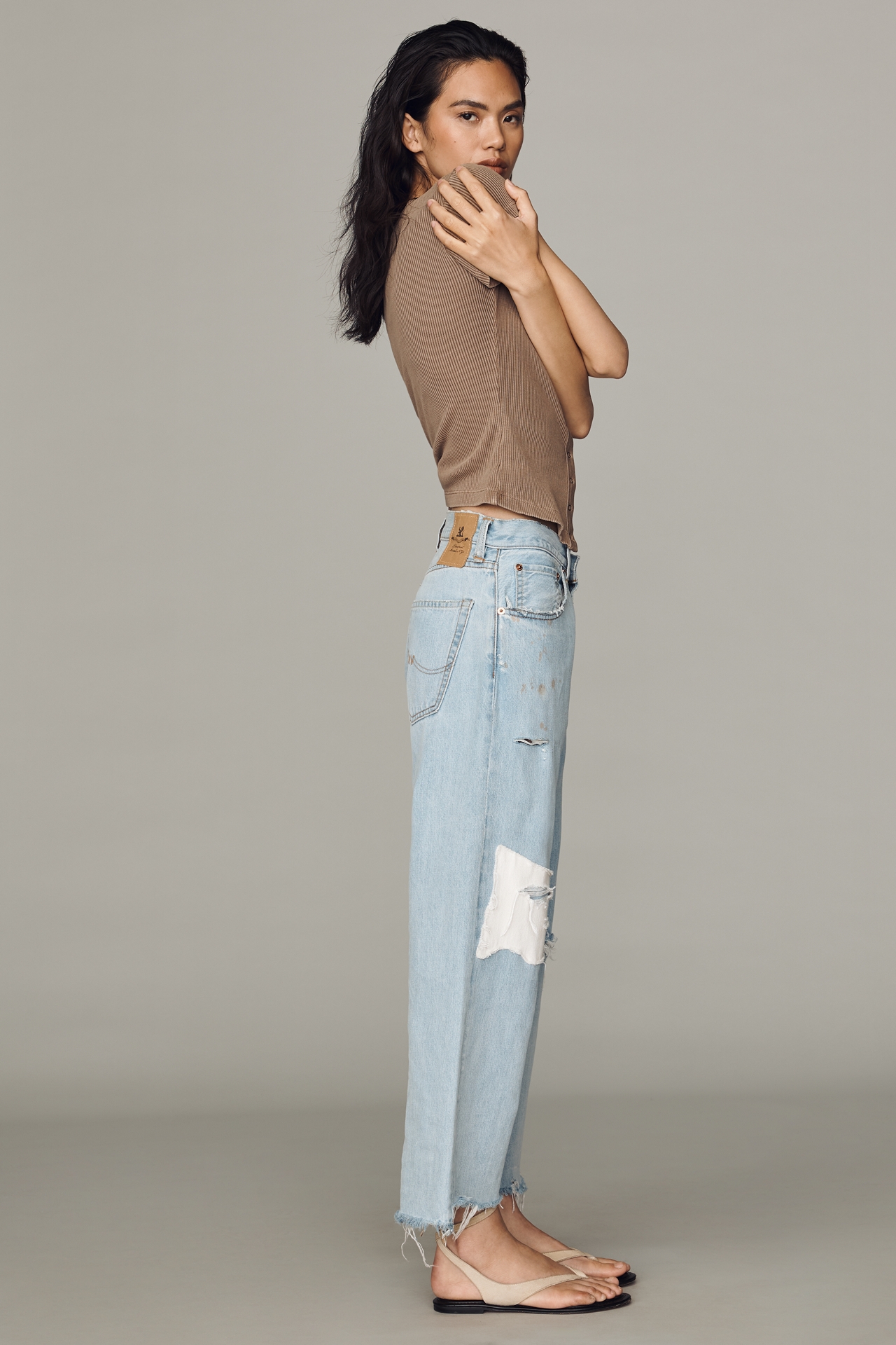 Denimist Haisley High-Rise Relaxed Jeans