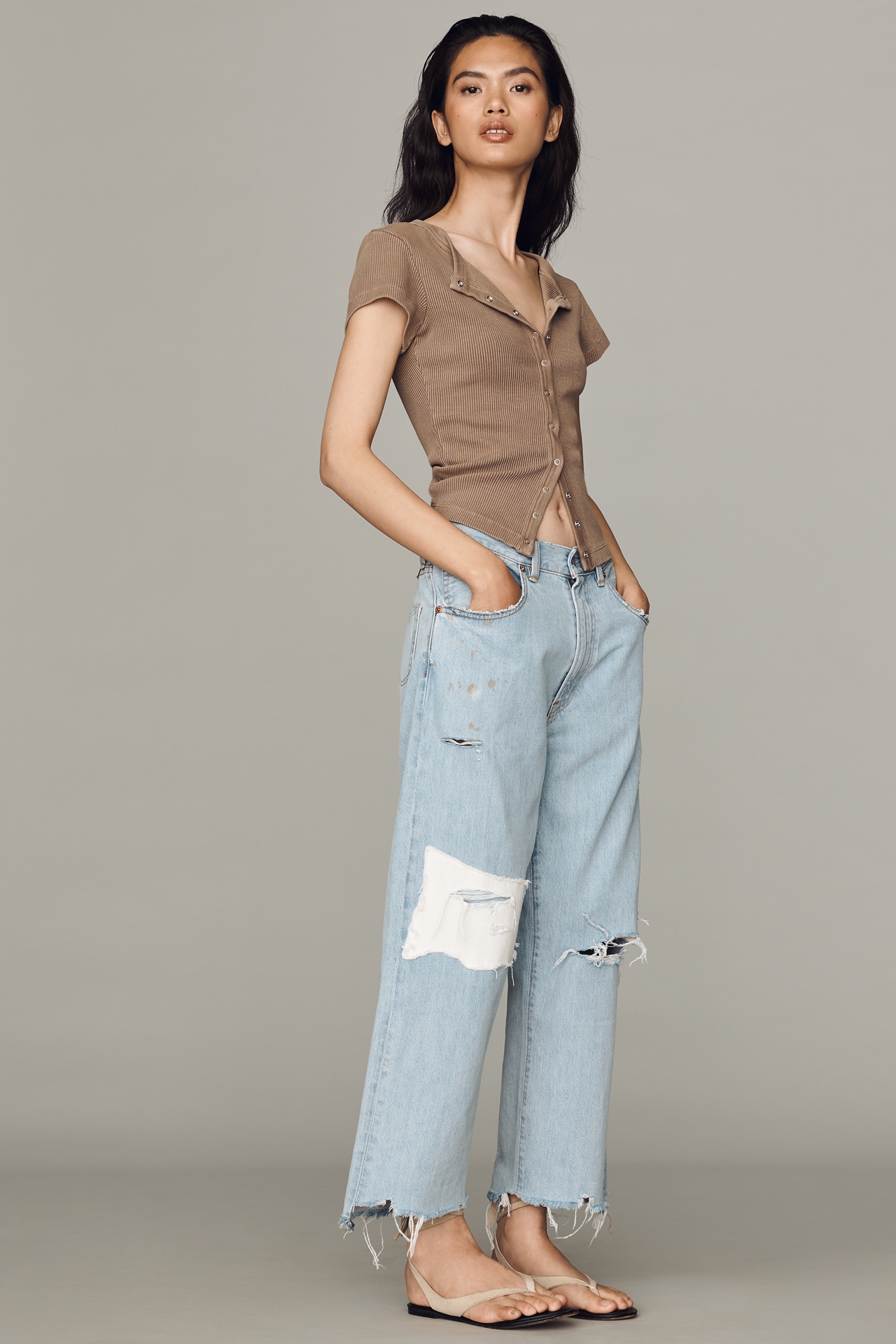 Denimist Haisley High-Rise Relaxed Jeans