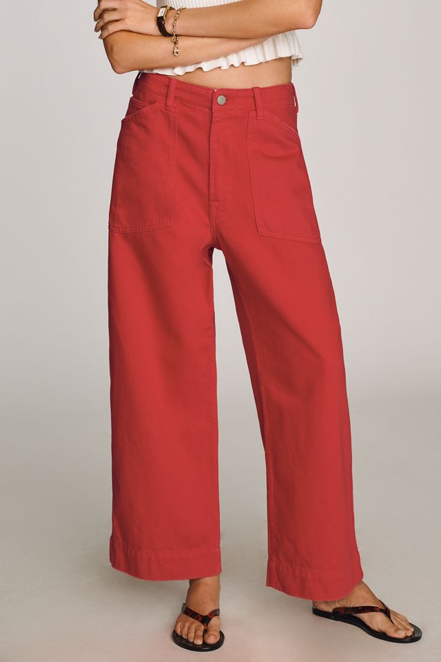 Denimist Georgia High-Rise Wide-Leg Jeans #1