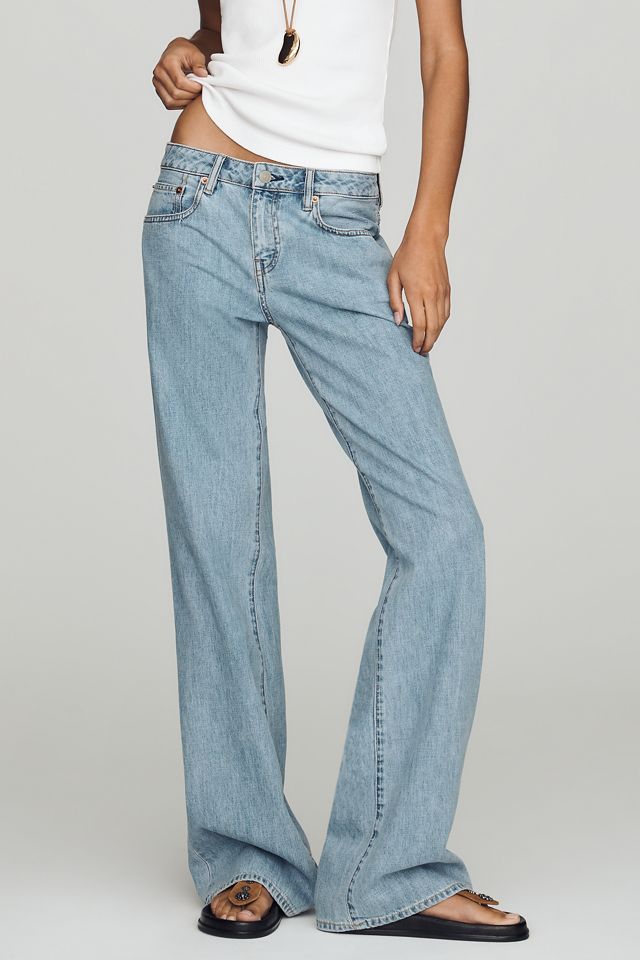 Denimist Audrey Low-Rise Flare Jeans | Anthropologie