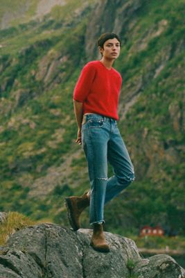 Denimist Lindsay Mid Rise Slim Jeans