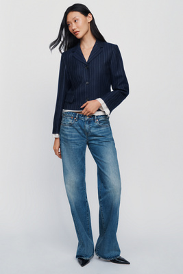 Denimist Audrey Mid Rise Flare Jeans by Anthropologie