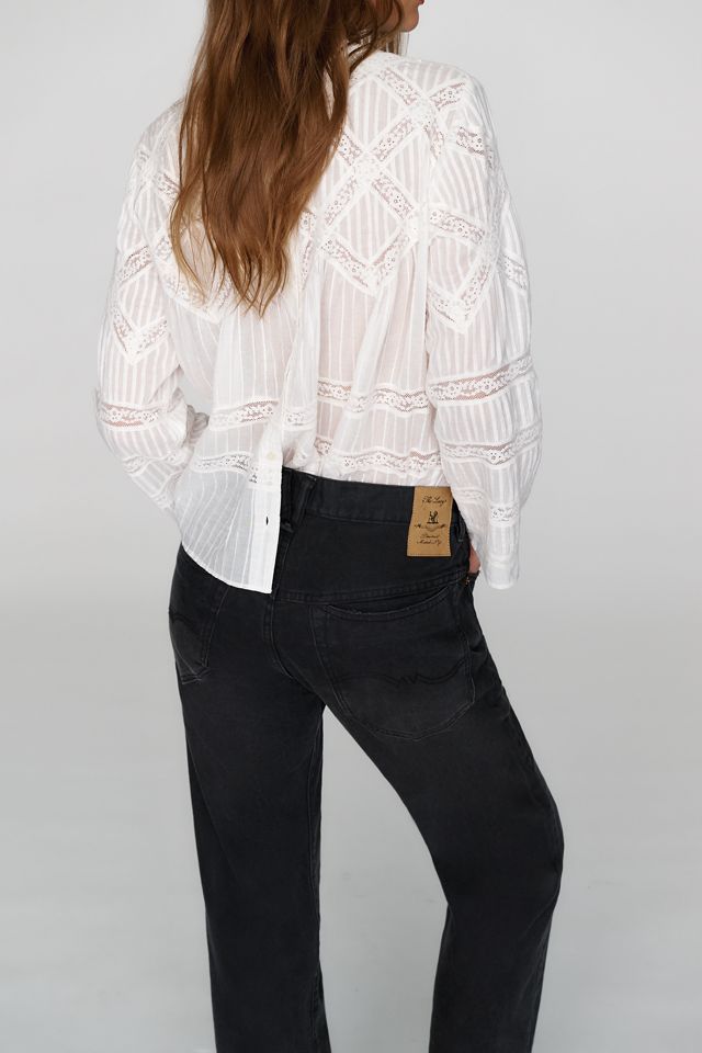 Denimist Lucy Mid Rise Relaxed Straight Leg Jeans #4