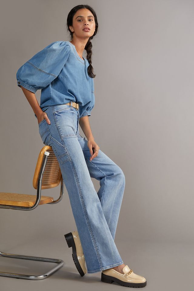 Wide leg carpenter jeans sale