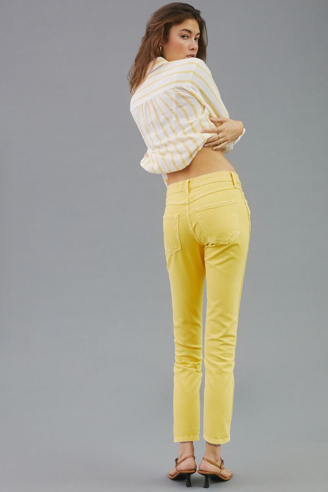 AMO Tomboy Mid-Rise Crop Straight Jeans #2