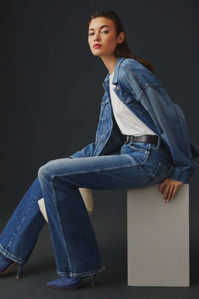 AMO High-Rise Kick Flare Jeans #4