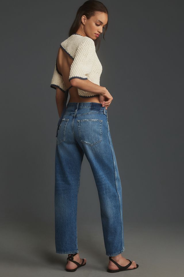 AMO Billie Mid-Rise Straight-Leg Jeans #3