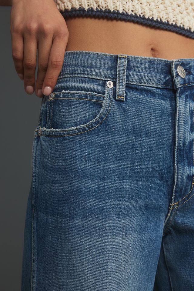 AMO Billie Mid-Rise Straight-Leg Jeans #4