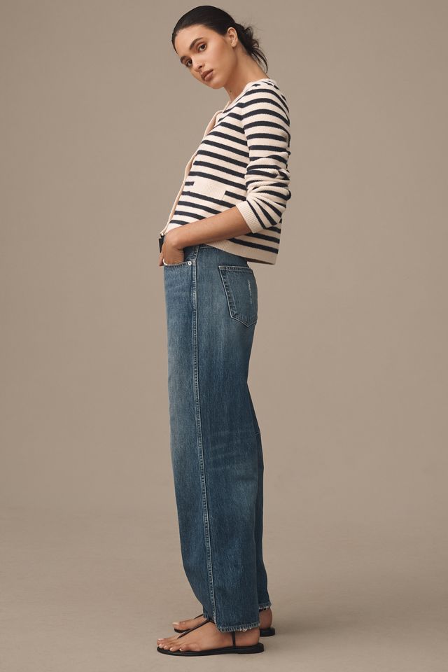 AMO Sandra Baggy Mid-Rise Wide-Leg Jeans #2