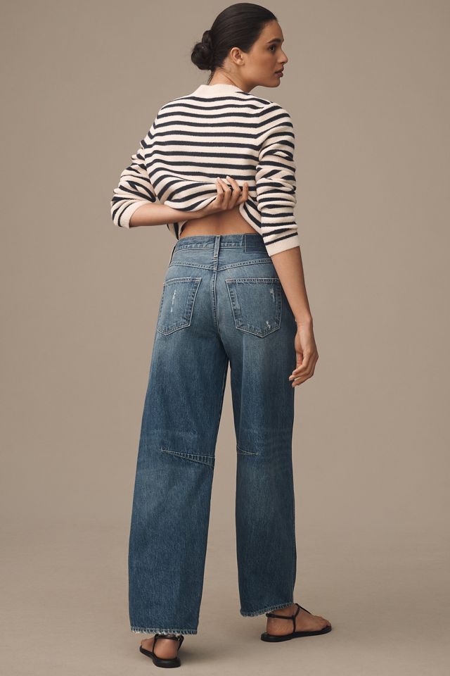 AMO Sandra Baggy Mid-Rise Wide-Leg Jeans #4