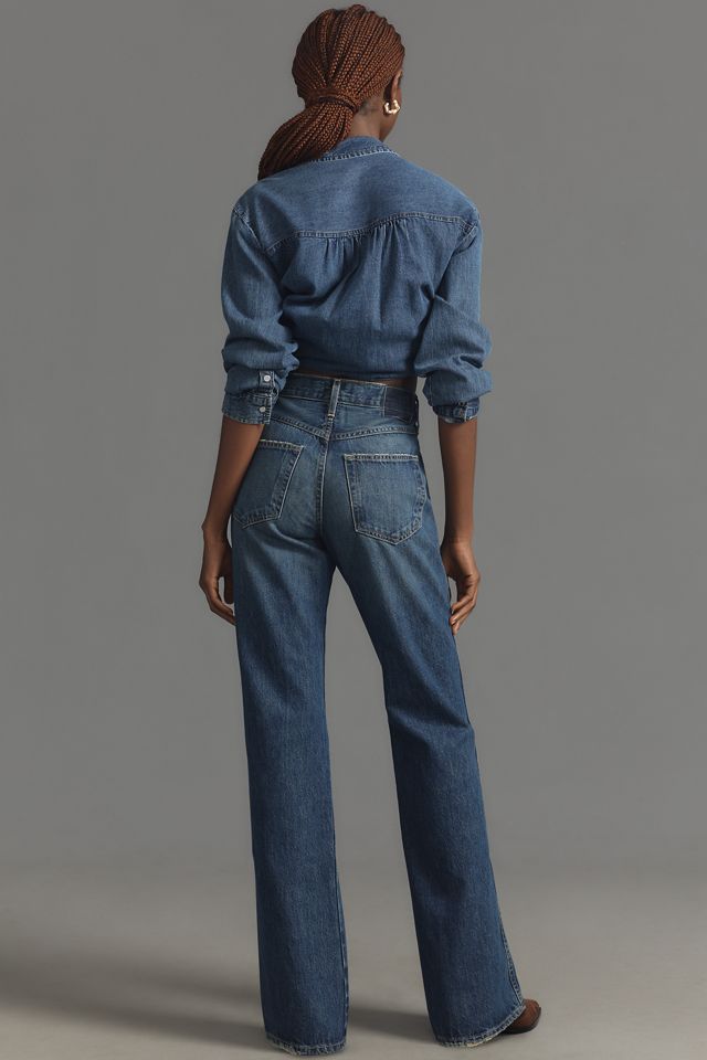AMO Marcenia Low-Rise Bootcut Jeans #2