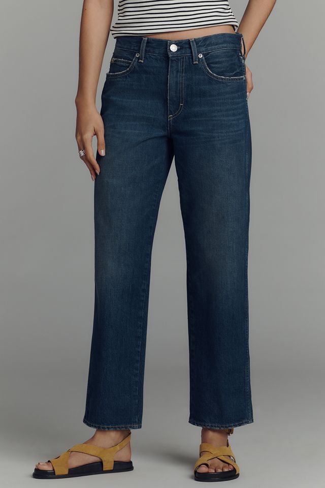 AMO Valentina High-Rise Straight-Leg Jeans #1
