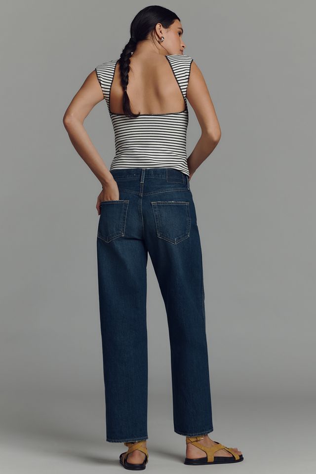 AMO Valentina High-Rise Straight-Leg Jeans #2
