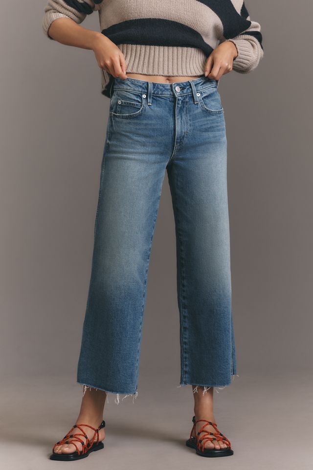 AMO Majorie High-Rise Crop Flare Jeans #1