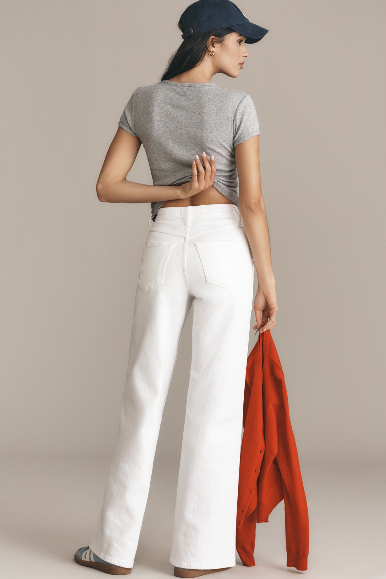 AMO Frida High-Rise Wide Leg Jeans