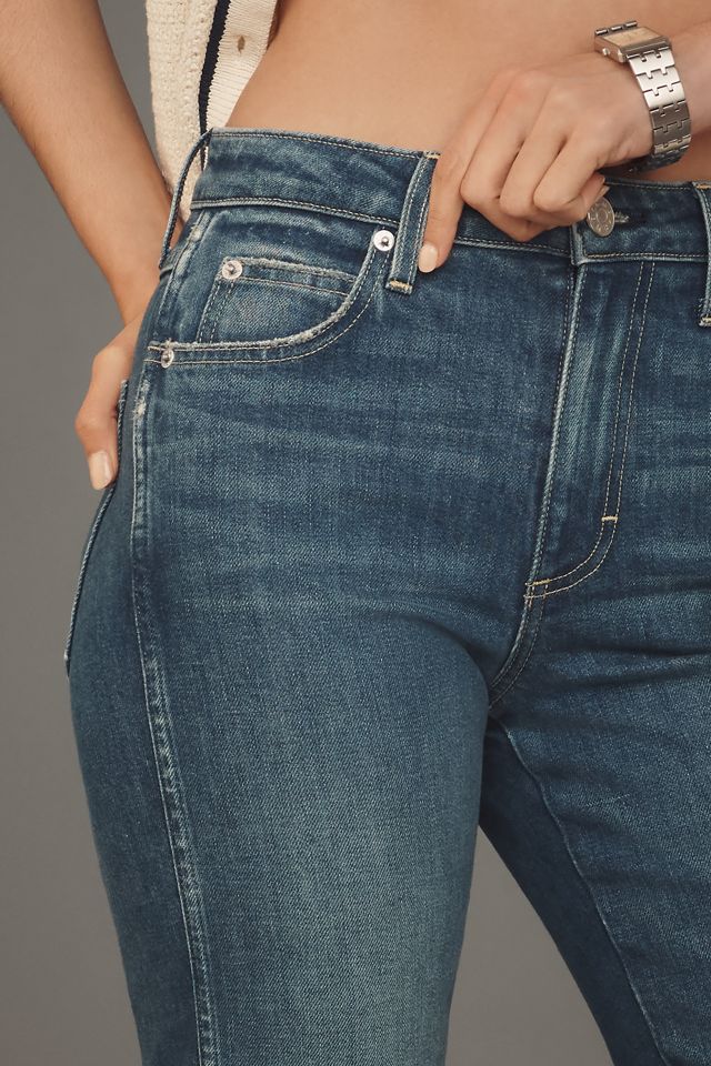 AMO Rosa Mid-Rise Cuffed Flare Jeans #3