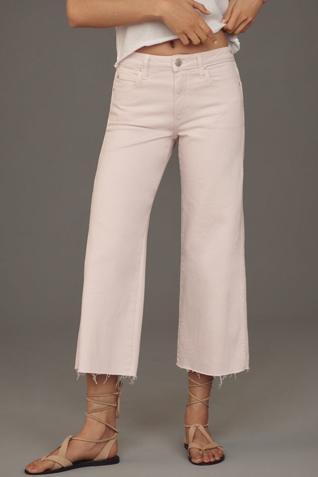 AMO Majorie High-Rise Crop Wide-Leg Jeans #1