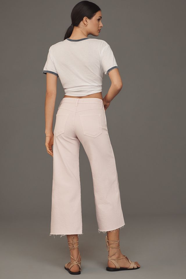 AMO Majorie High-Rise Crop Wide-Leg Jeans #3