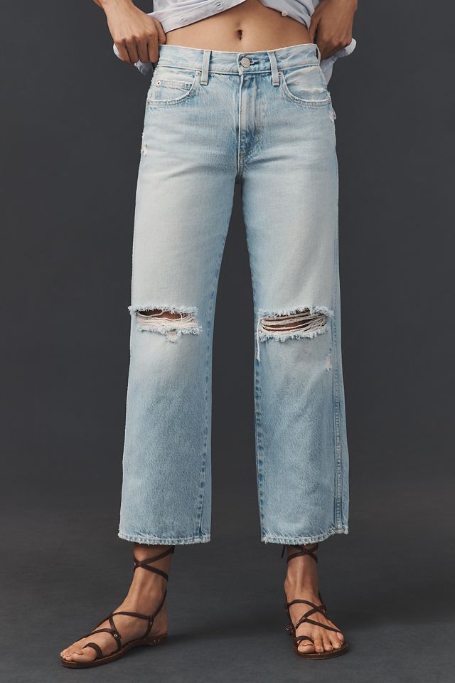 AMO Billie Mid-Rise Straight-Leg Jeans #1