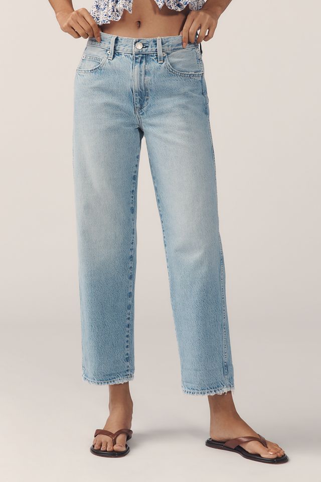 AMO Valentina Mid-Rise Straight-Leg Jeans #1