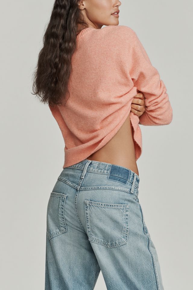 AMO Maria Mid-Rise Straight-Leg Jeans #3