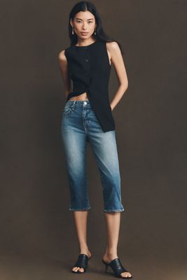 AMO Emmaline Mid-Rise Capri Jeans