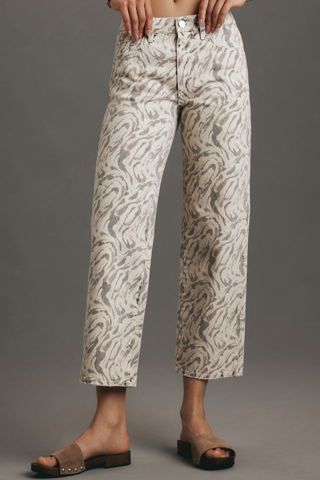 AMO Billie Mid-Rise Crop Wide-Leg Jeans #1