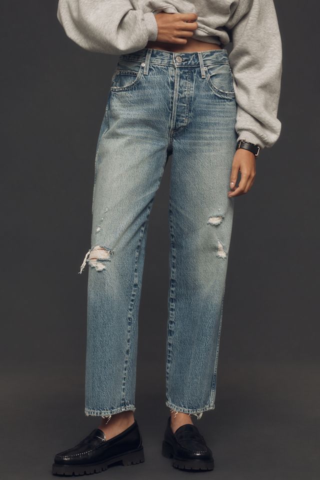 AMO Hattie High-Rise Wide-Leg Jeans #1