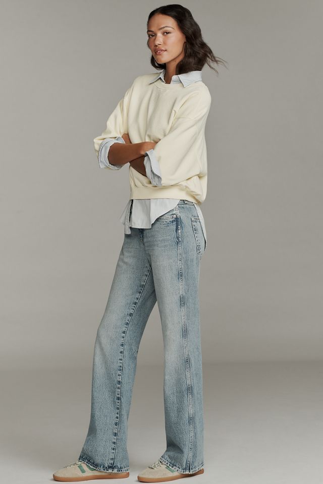 AMO Marcenia High-Rise Wide-Leg Jeans #3