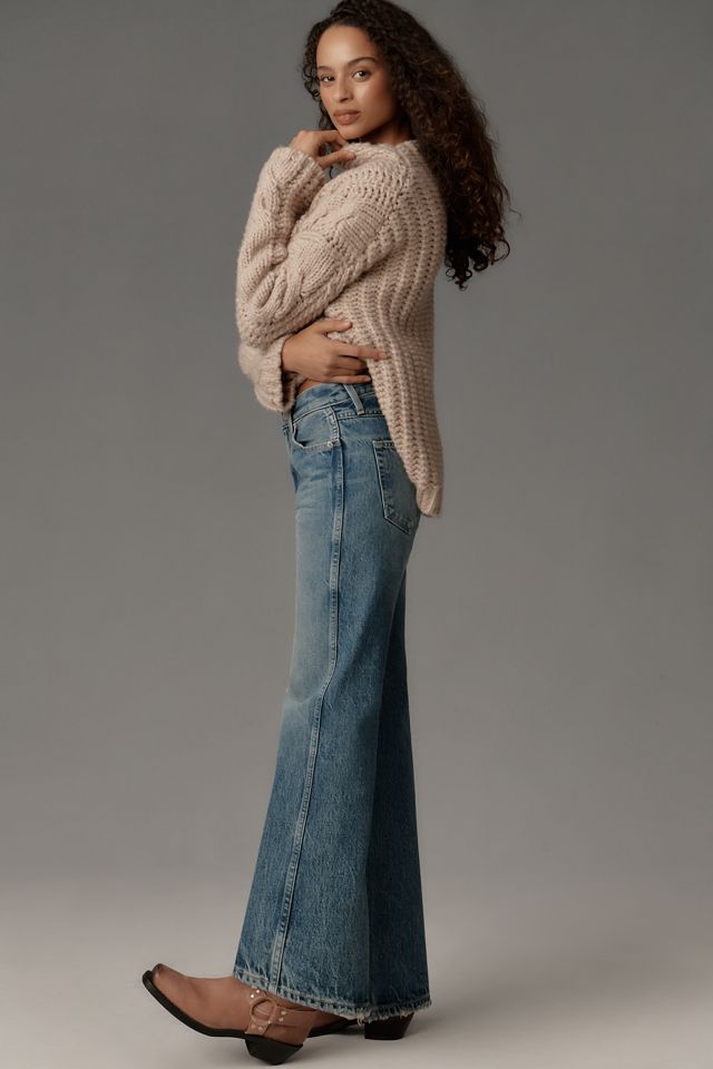 AMO Robbie High-Rise Wide-Leg Jeans #2