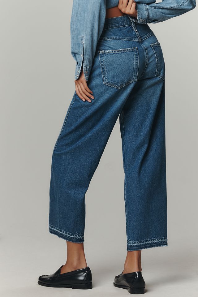 AMO Maria High-Rise Relaxed Wide-Leg Jeans #3