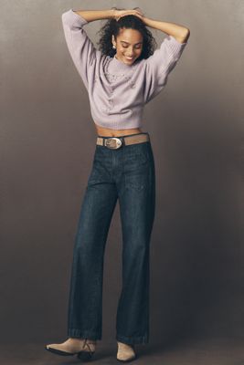 AMO Greta High-Rise Wide-Leg Trouser Jeans