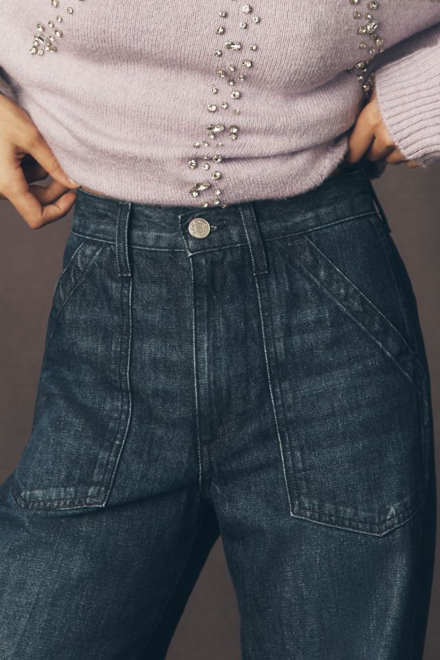 AMO Greta High-Rise Wide-Leg Trouser Jeans #2