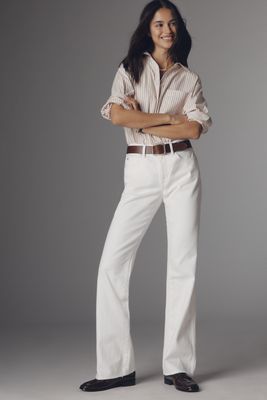 AMO Cotton Marcenia Mid-Rise Bootleg Jeans