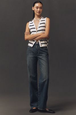 AMO Annette High-Rise Straight-Leg Jeans