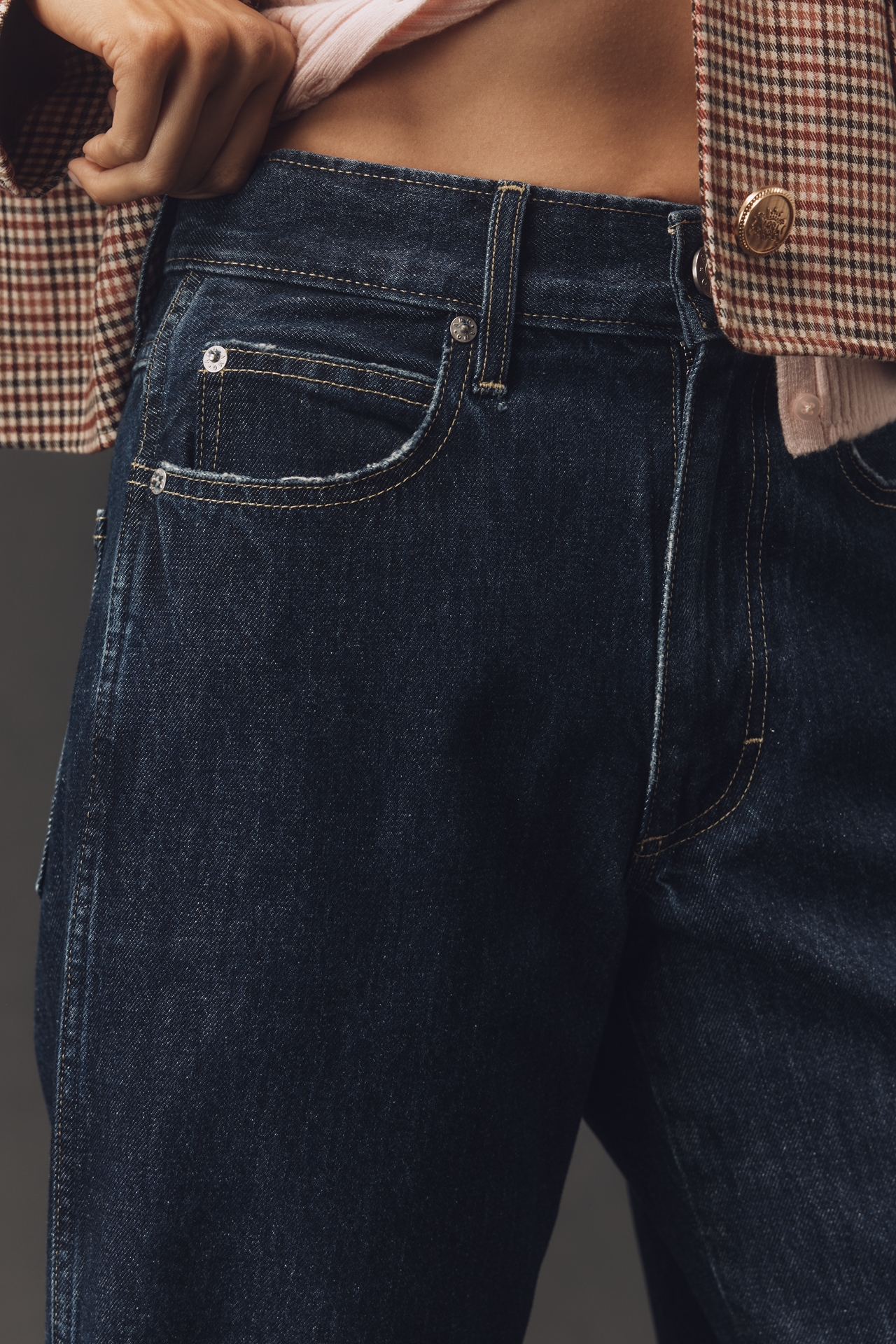 AMO Frida High-Rise Wide-Leg Jeans
