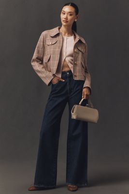 AMO Frida High-Rise Wide-Leg Jeans