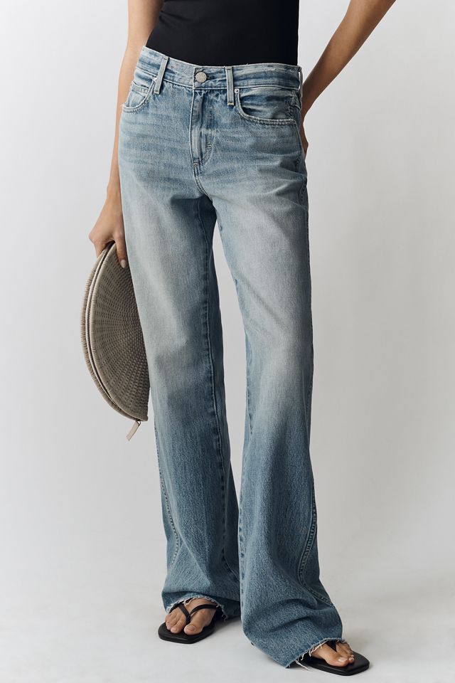 AMO Marcenia Mid-Rise Wide-Leg Jeans #1