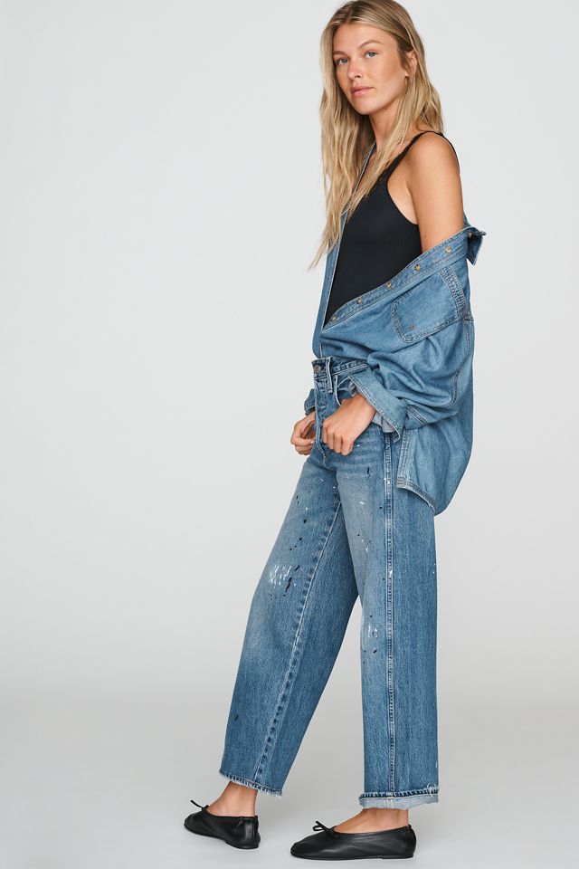 AMO Mid-Rise Straight Jeans #1