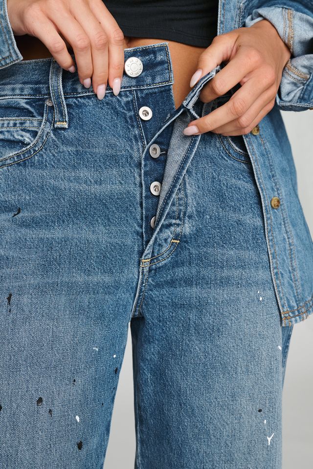 AMO Mid-Rise Straight Jeans #3