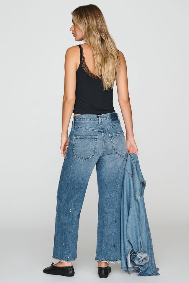 AMO Mid-Rise Straight Jeans #4