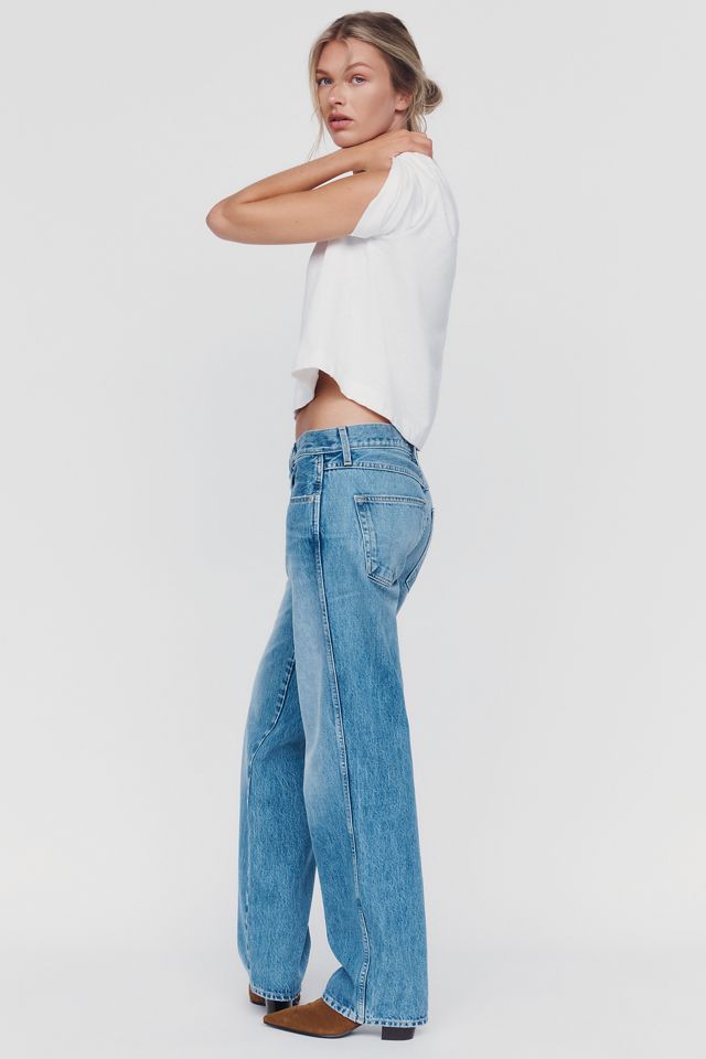 AMO Odette Mid-Rise Wide-Leg Jeans #2