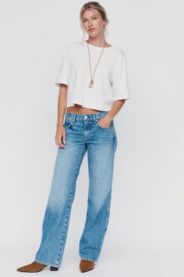 AMO Odette Mid-Rise Wide-Leg Jeans